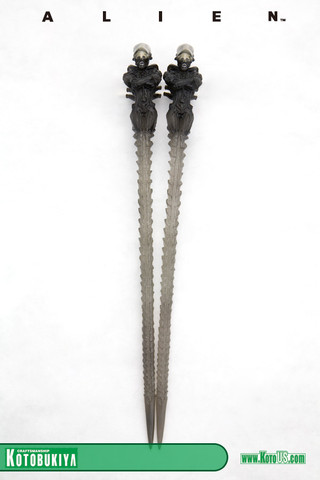 Illustration for article titled These facehugger chopsticks go in your mouth